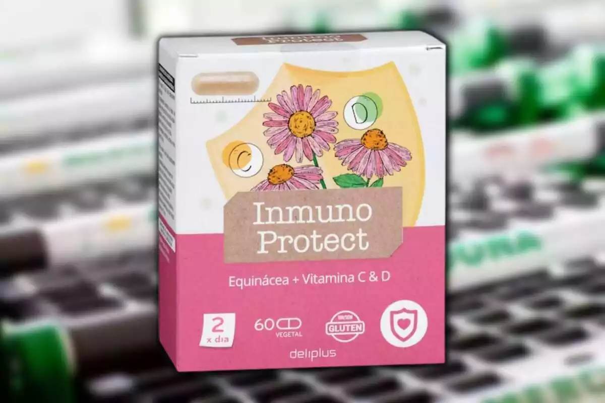 Caixa de 60 càpsules Immuno Protect de Mercadona